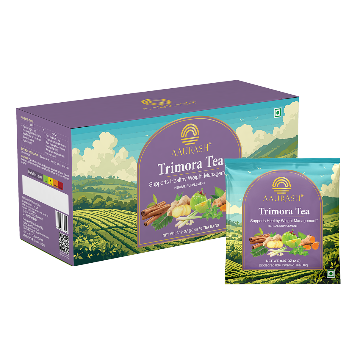 Aaurash Trimora Tea | Support Healthy Weight Management