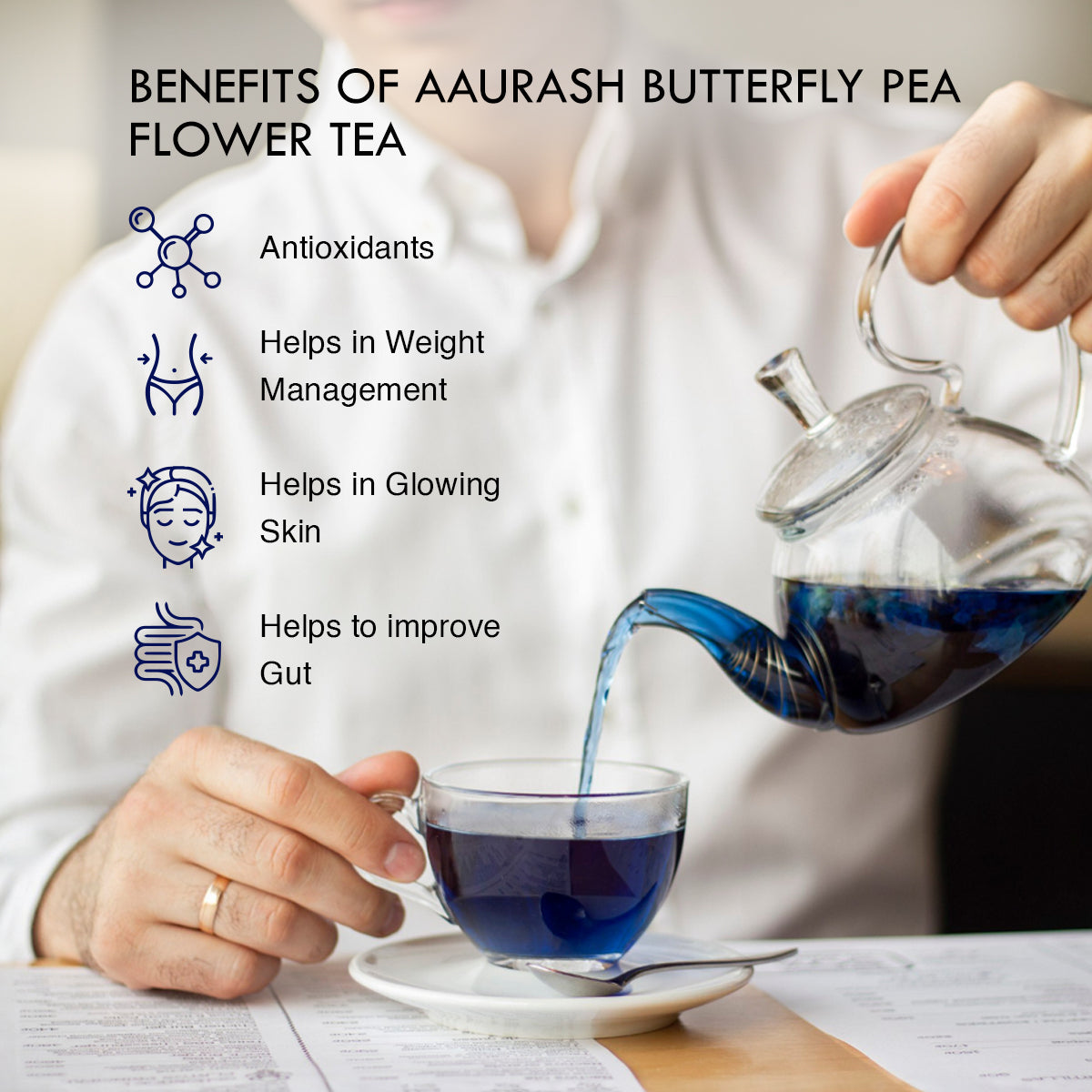 Butterfly Pea Flower Tea