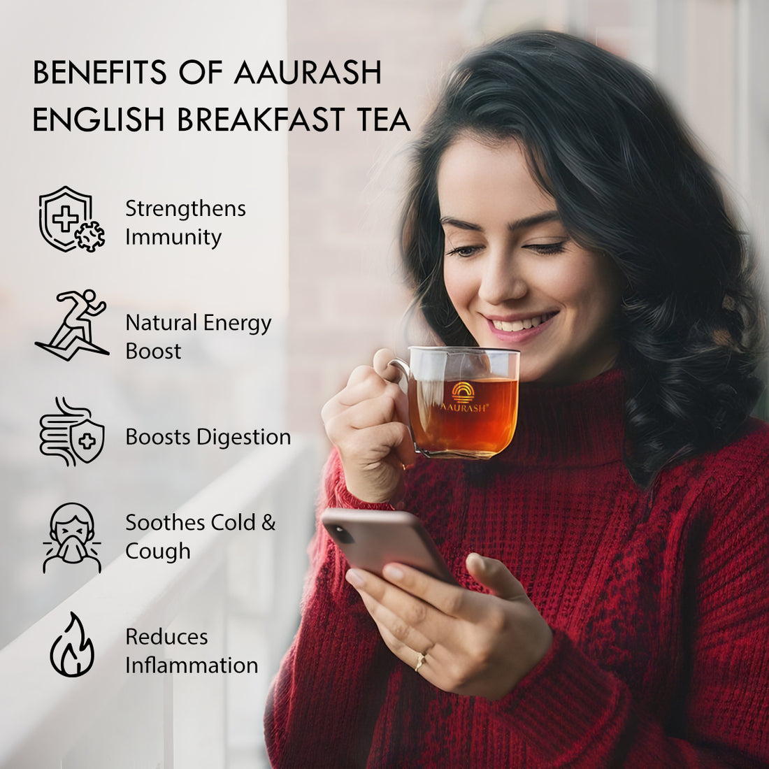 Aaurash Premium English Breakfast Tea