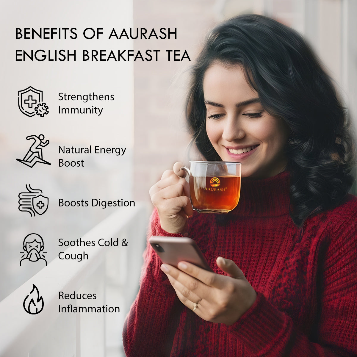 Aaurash Premium English Breakfast Tea
