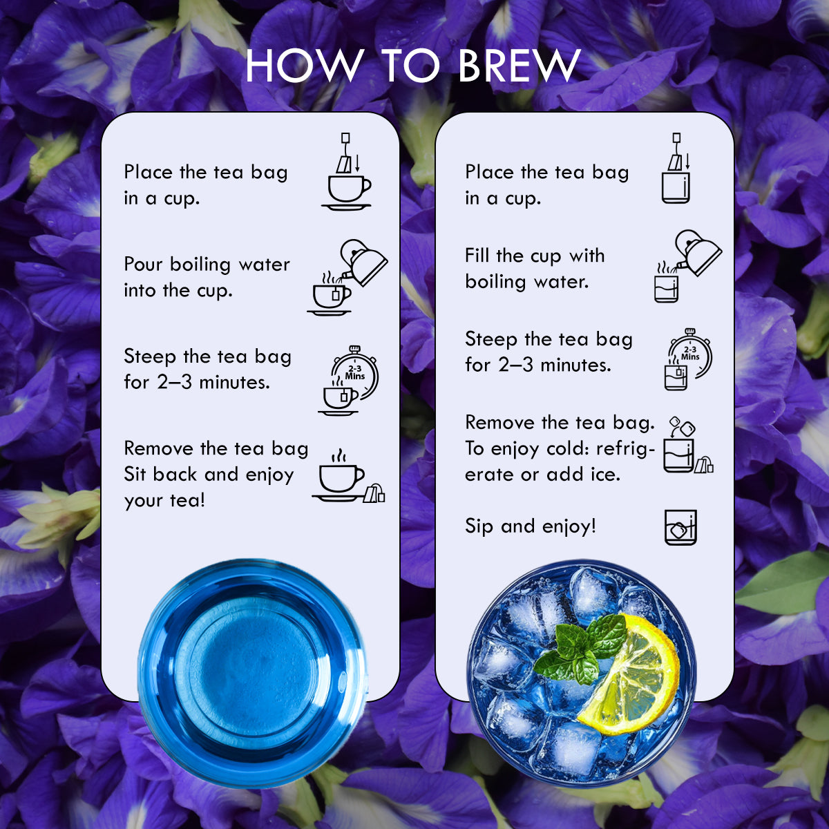 Butterfly Pea Flower Tea