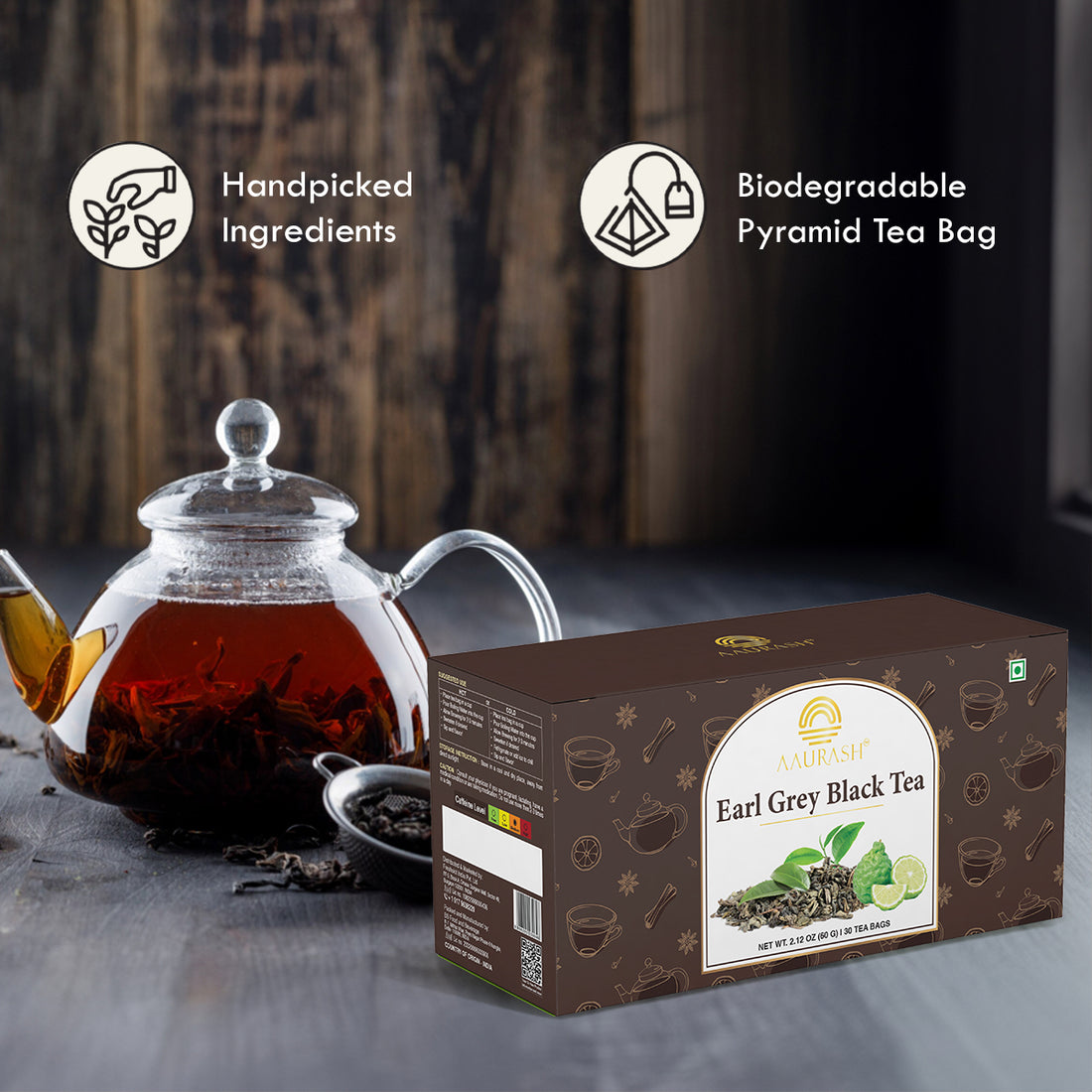 Aaurash Premium Earl Grey Black Tea