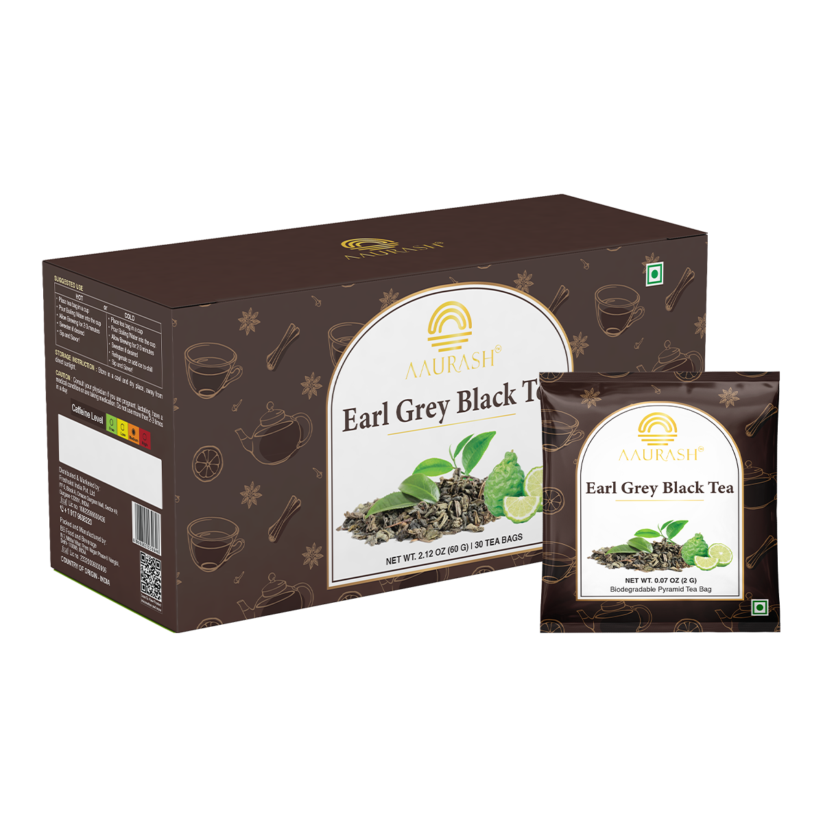 Aaurash Premium Earl Grey Black Tea