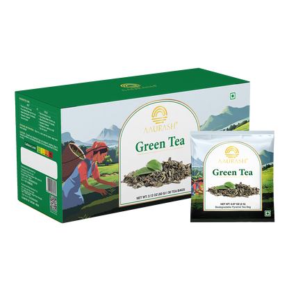 Aaurash Premium Green Tea Leaves