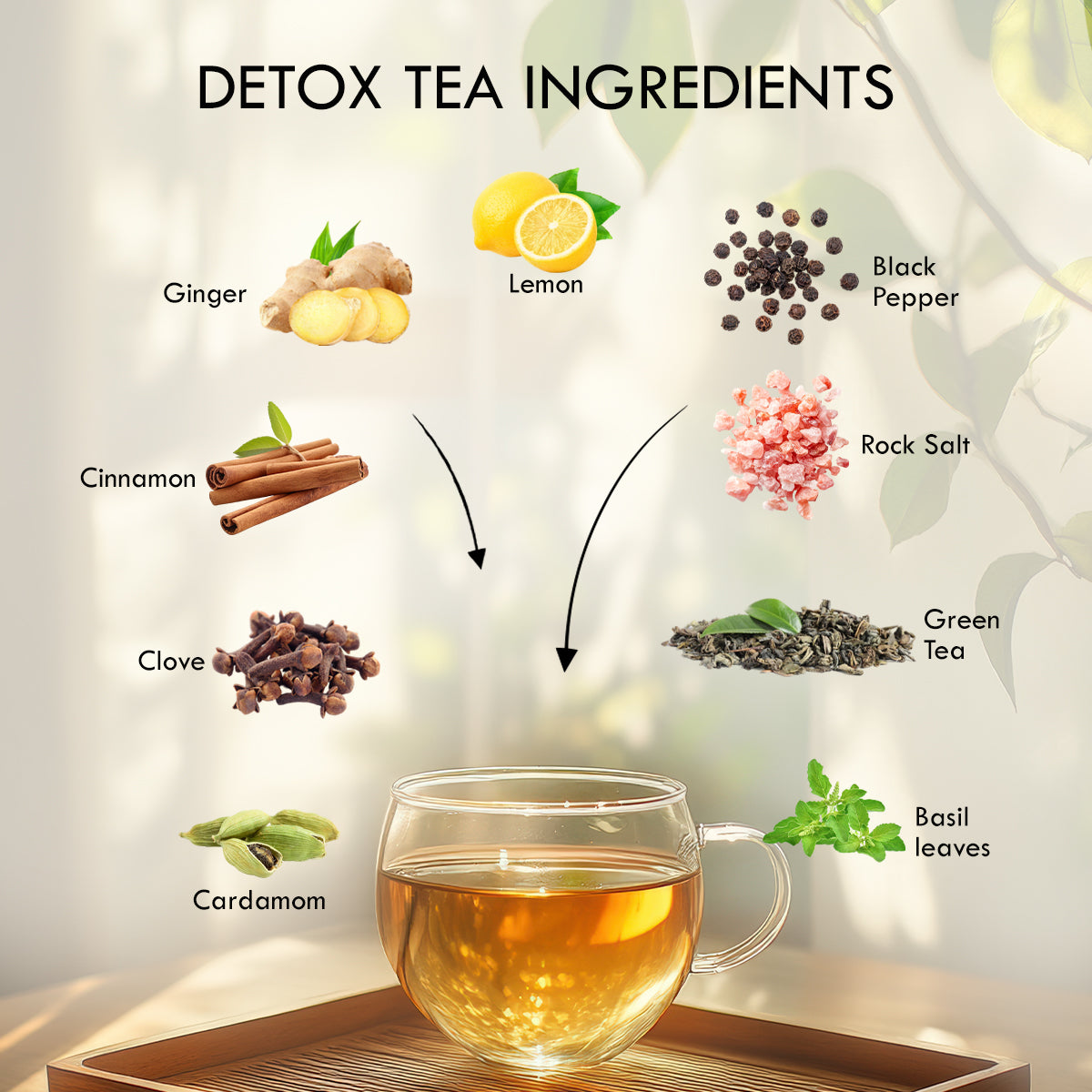 Aaurash Morning Fresh Tea – Energizing Herbal Wellness Blend with Green Tea, Tulsi, Ginger & Lemon | Natural Energy, Immunity & Digestive Support | 30 Tea Bags