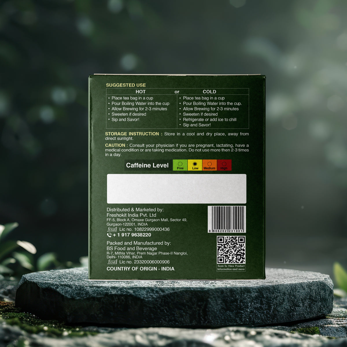 Aaurash Morning Fresh Tea – Energizing Herbal Wellness Blend with Green Tea, Tulsi, Ginger & Lemon | Natural Energy, Immunity & Digestive Support | 30 Tea Bags